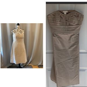 Ann Taylor strapless dress